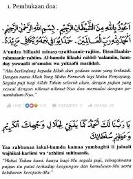 Norahida bt muhammad ke majlis makan malam jabatan bahasa arab. Arti Doa Pembuka Dan Penutup Tapak Suci
