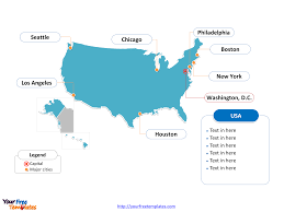 Free Usa Powerpoint Map Free Powerpoint Templates