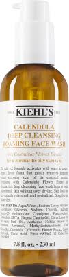 The calendula deep cleansing foaming face wash is a gentle cleanser suitable for normal to oily skin types. Kiehl S Calendula Deep Cleansing Foaming Face Wash