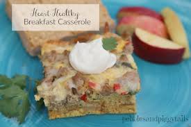 This healthy breakfast casserole is filled with turkey, spinach and artichoke. Healthy Breakfast Casserole Making Life Blissful