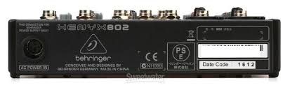 We did not find results for: Behringer Xenyx 802 4 Channel Analog Mixer Sweetwater