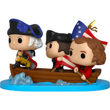 On december 25, 1776, general george washington and a small army of 2400 men crossed the delaware river at mcconkey's ferry, in bucks county the site of the crossing is a national historic landmark; American History George Washington Crossing The Delaware River Funko Pop Moment Vinyl Figure Popcultcha