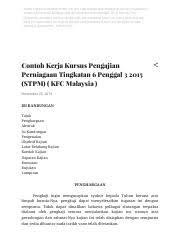 Kebanyakan perniagaan adalah milik persendirian. Kk Pengajian Perniagaan Docx 3 0 Penghargaan Terlebih Dahulu Saya Ingin Mengucapkan Terima Kasih Kepada Pihak Pentadbir Smk Seksyen 10 Kota Damansara Course Hero