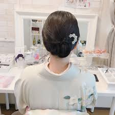40代ミディアムヘア訪問着着付けルイガンズご列席のt様 Three Keys