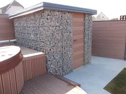 Gabion Haus Und Garten Hinterhofideen Gartengestaltung
