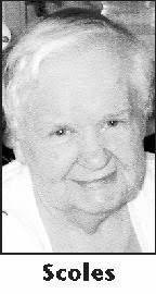 BETTY SCOLES Obituary (2011)