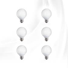 G25 is suitable for choosing the best light bulb for bathroom vanity can get confusing as there are many lighting fixtures available. Frosted Led Globe Bulbs Dimmable Cool White 6w Impressions Vanity Co