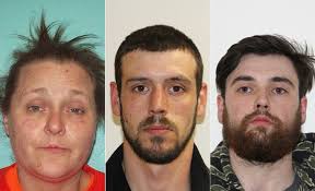 Three people arrested