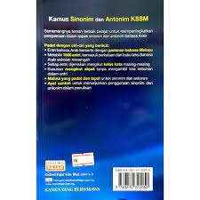 Kamus besar dari aspek dalam bahasa indonesia. Sinonim And Antonim Dictionary Arab Bm Kssm Shopee Singapore