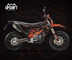 Upshift 2019 2021 Ktm 690 Enduro Topographic Graphics Kit Ktm 690 Enduro Ktm 690 Ktm