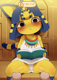Time Stop - Ankha (animal crossing) porn comic by [DAGASI]. Human on furry  porn comics.
