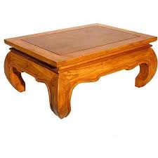 This coffee table is available in 5 sizes. Handmade Long Teak Wood Opium Coffee Table Thailand Overstock 4292850