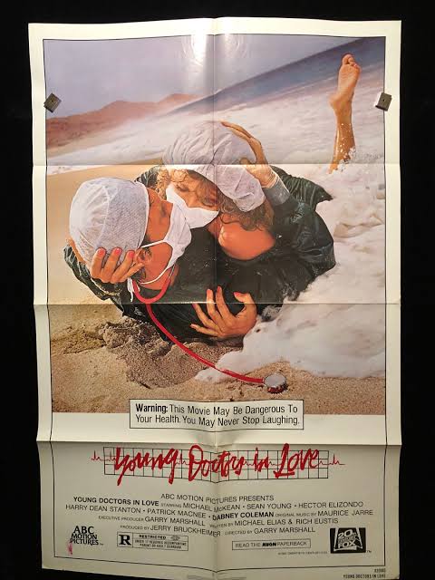 Original 1982 Young Doctors in Love One Sheet Movie Poster, Kissing in  Masks, Erotic, Comedy - Etsy