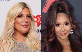 Tori spelling has 'finally found' the courage to leave dean mcdermott: Messyness Tori Spelling Talks About Working With Nicole Snooki Polizzi Totally Not What I Expected