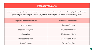 Possessive Nouns: How to Use Them, With Examples | Grammarly