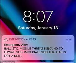 Brian schatz, a democratic us senator from hawaii, called the. Texts Loved Ones Sent During Hawaii Missile False Alarm Daily Mail Online