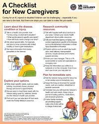 A Checklist For New Caregivers Caregiver Resources Caregiver Support Elderly Care