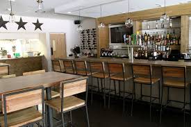 Upstate bar & grill located in cooperstown, new york is a partnership between a chef, an entrepreneur, and a brewer who had a vision of delivering cooperstown a taste of the gastropub experience. Nick S Neighborhood Bar Grill Varying Ceiling Heights Hosts Multiple Dining Experiences Within The Sam Open Dining Room Booth Seating Restaurant Bar Seating