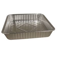 Durable Packaging 1155 35 8 Square Foil Cake Pan 25 Pack Cake Pans Square Cake Pans Foil
