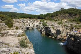 A view of the sky above alès en cévennes (gard). Les Cascades Du Sautadet A La Roque Sur Ceze Photos Horizon Provence