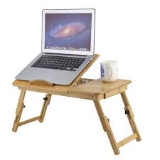 New Foldable Portable Bamboo Computer Stand Laptop Desk With Without Fan Tea Serving Bed Dining Table Laptop Notebook Table In 2020 Laptop Stand Sofa Bed Office Laptop Desk
