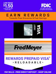 1 reward point per eligible net $1 spent anywhere 1 mastercard is accepted. Prepaid Debit Card Fred Meyer Prepaid Debit Card