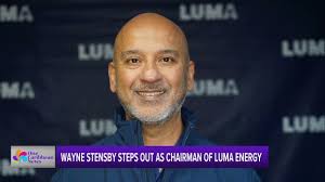 Wayne Stensby Steps out as Chairman of Luma Energy