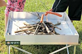 Expert product reviews and advice. Enjoy A Campfire Anywhere Anytime With The Pop Up Pit Thrifty Nifty Mommy