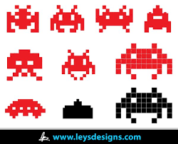 Vector Space Invader Icons Download Free Vector Icons Space Invaders Vector Icons Free Vector Free