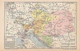 Periodisches geschichtsatlas von europa passend für jedes jahrhundert vom jahr 1 bis zum jahr 2000: Osterreich Ungarn Geschichte Historische Karte Um 1900 Habsburger Ebay