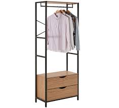 Whether you need storage for your laundry room, closet, or in a guest room, making an aesthetically pleasing clothing rack is incredibly easy. Sonoma 2 Drawer Clothes Rack Fantastic Furniture