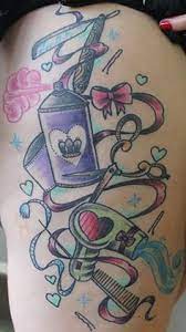 As for the flowers, the tattoo tattoo artists can also design chinese characters, japanese characters, samurai and geisha within. 57 Hairdresser Tattoos Ideas Hairdresser Tattoos Tattoos Hairstylist Tattoos