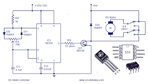 Advanced roboteq core technology, multiple connectivity options and scripting support. Dc Motor Speed Controller Circuit Using Ne555