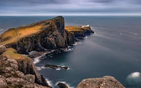Due to the southwestern orientation of the headland, it is optimally positioned for sunsets with a view of the lighthouse and the atlantic ocean beyond. Neist Point Lighthouse On The Isle Of Skye In Scotland Hd Wallpapers For Tablets Free Download Best Hd Desktop Wallpapers 3840x2400 Wallpapers13 Com