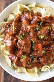 Beef Goulash The Cozy Apron Recipe Beef Goulash Eastern European Recipes Entree Recipes