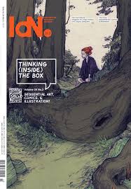 Idn V24n3 Sequential Art Comics Illustration Thinking Inside The Box Comic Illustration Graphic Design Ads Illustration