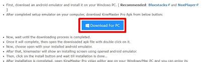 To download play store for your android device, you will need to select the appropriate version for your device. Kinemaster For Pc Download For Free 2021 Latest Version