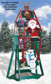 I purchased this ferris wheel on sale for $129.99 at the beginning of december maybe end of november. Complete Christmas Wooden Yard Decorations Christmas Project Patterns Christmas Ferris Whee Christmas Yard Decorations Christmas Yard Art Outdoor Christmas