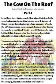 The Cow On The Roof Stories For Kids English Short Stories Short Funny Stories