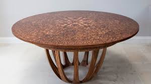 The grain matches in both the. Expandable Round Dining Table Decorpad