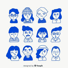 Microsoft may need to update your system to provide you with updates. Download Hand Drawn People Avatar Pack For Free Typography Hand Drawn Illustration Character Design Face Illustration
