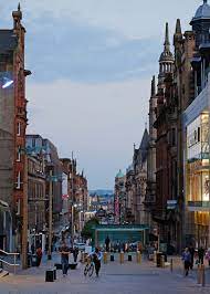 glasgow at dusk buchanan street glasgow scotland glasgow scotland glasgow scotland travel