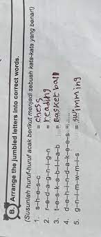 Nama nama makanan dalam bahasa inggris dan artinya. Susunlah Huruf Huruf Acak Berikut Menjadi Sebuah Kata Kata Yang Benar 4 Brainly Co Id