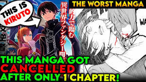 This MANGA Got Cancelled After Only 1 CHAPTER | Anime In Hindi - YouTube