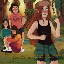 Who is grenda grendinator in gravity falls? Artstation The Best Gravity Falls Team Dante Mendonca