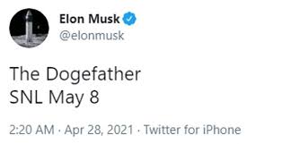Here's how twitter reacted to elon gifting dogecoin to his mother maye musk as mother's day gift. Dogecoin Is Now Worth 78 Billion Almost Double Ford And Twitter Ahead Of Elon Musk S Snl Gig Readsector