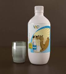 The excess can be blotted out gently using a tissue. Raw Camel Milk