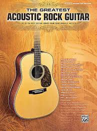 They represent several of the best songwriters and artists of all time and publish and distribute works from all genres of music for all forms of musicians. The Greatest Acoustic Rock Guitar Hal Leonard Online