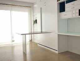 1) small dining tables that folds up on shelves. 20 Space Saving Fold Down Desks To Maximize Productivity