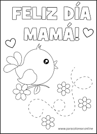 Aquí tienes este dibujo para colorear con tus hijos de un corazón con flores. Dibujos Del Dia De La Madre Para Colorear Imprimir Y Pintar